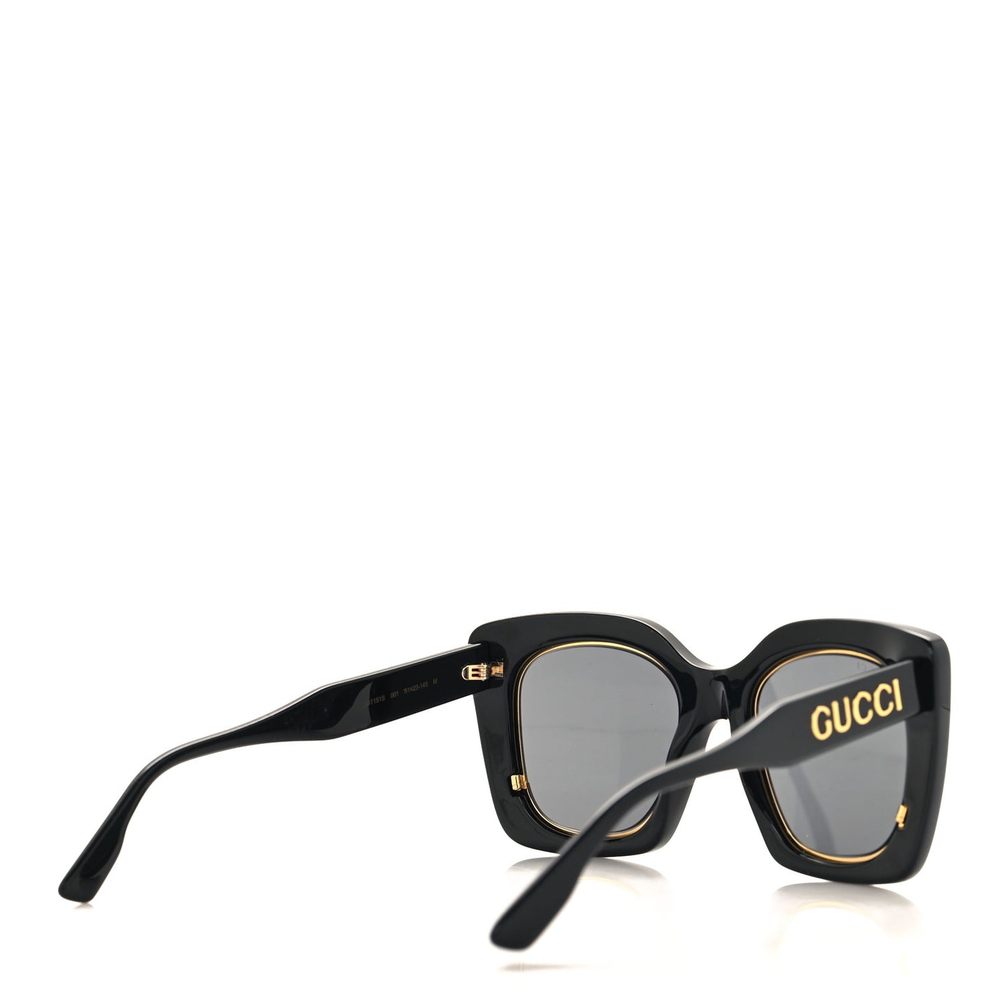 Acetate Oversize Sunglasses GG1151S Black