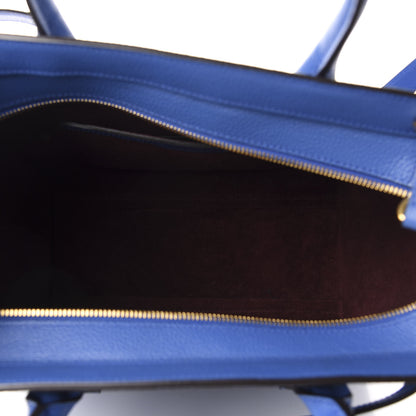 Mulberry Small Classic Grain Small Bayswater Zip Tote Porcelain Blue 5 of 9