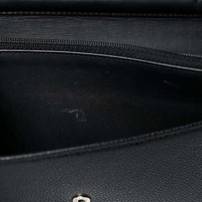 Chanel Caviar Timeless CC Wallet On Chain WOC Black 15 of 17