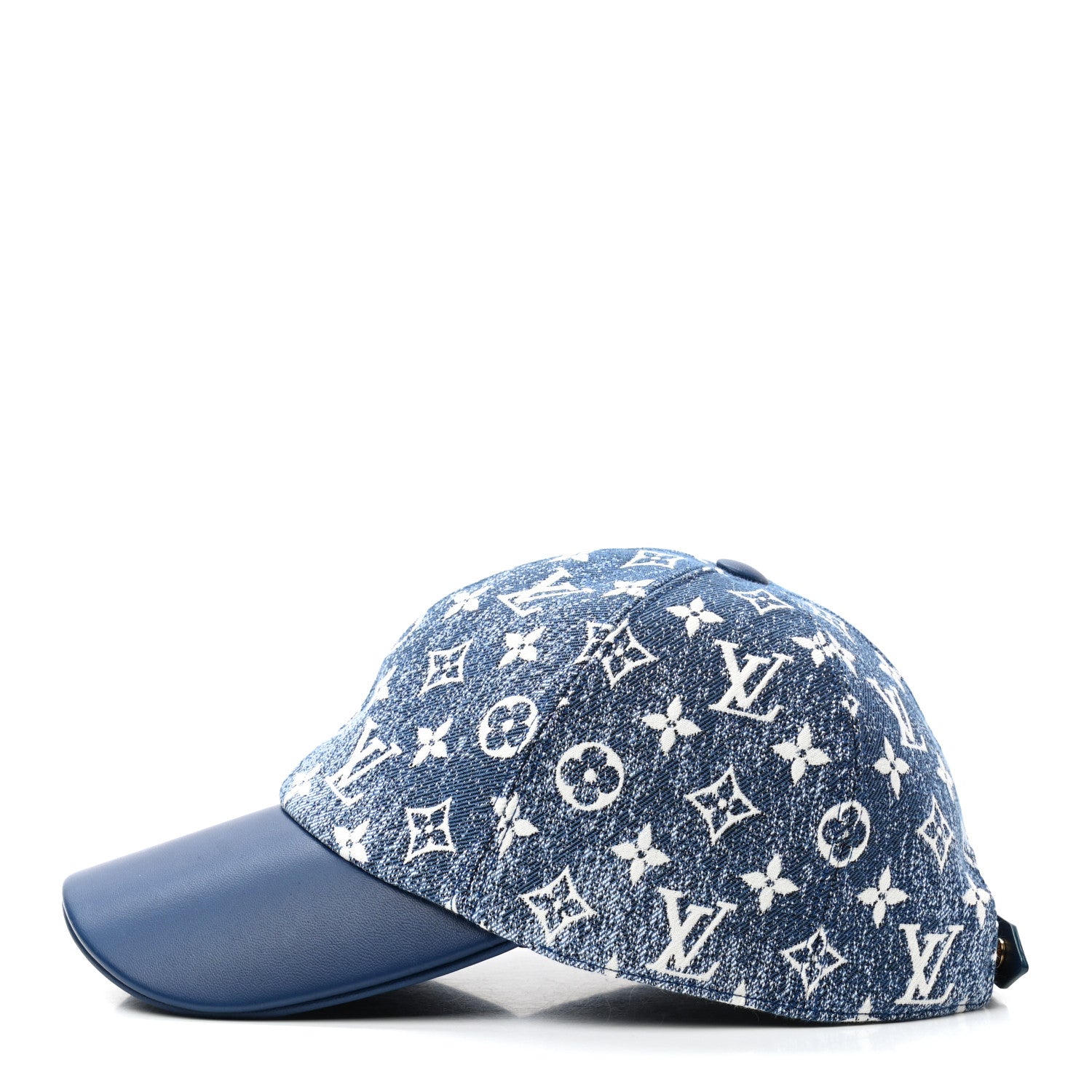 Louis Vuitton Monogram Jacquard Cap L Blue 4 of 8