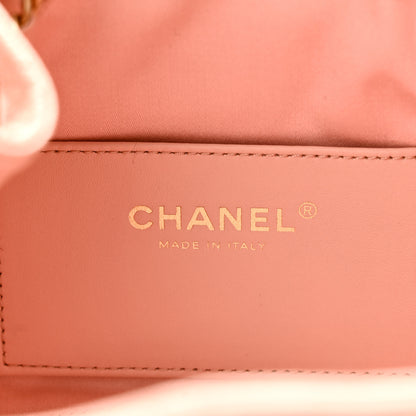Chanel Caviar Quilted Mini Chanel 25 Handbag Light Pink 6 of 10