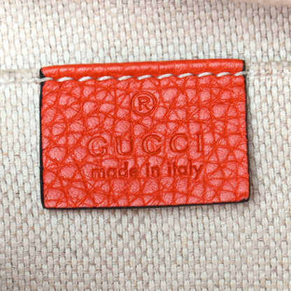 Gucci Pebbled Calfskin Small Soho Disco Bag Sun Orange 6 of 10