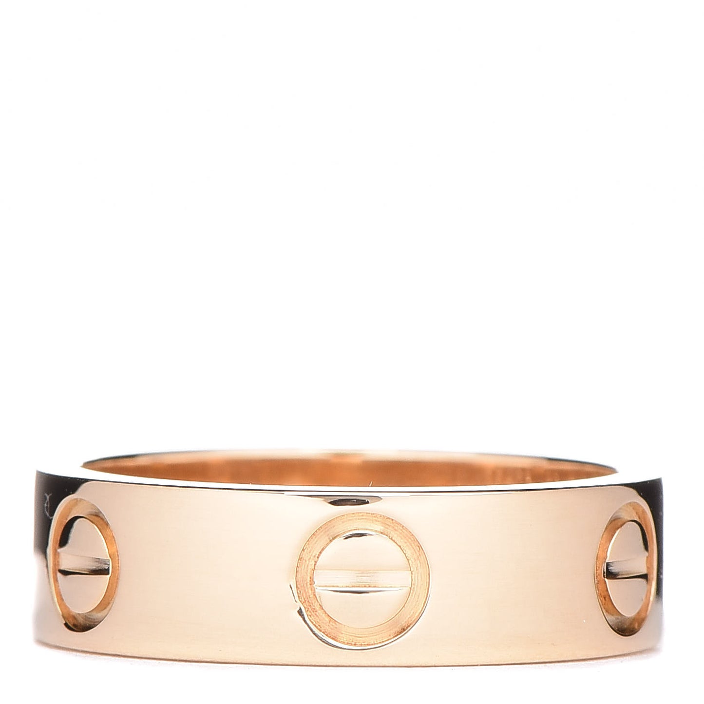 18K Yellow Gold 5.5mm LOVE Ring 52 6