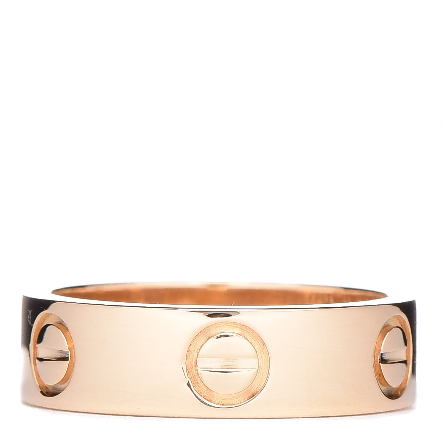 Cartier 18K Yellow Gold 5.5mm LOVE Ring 52 6 1 of 5