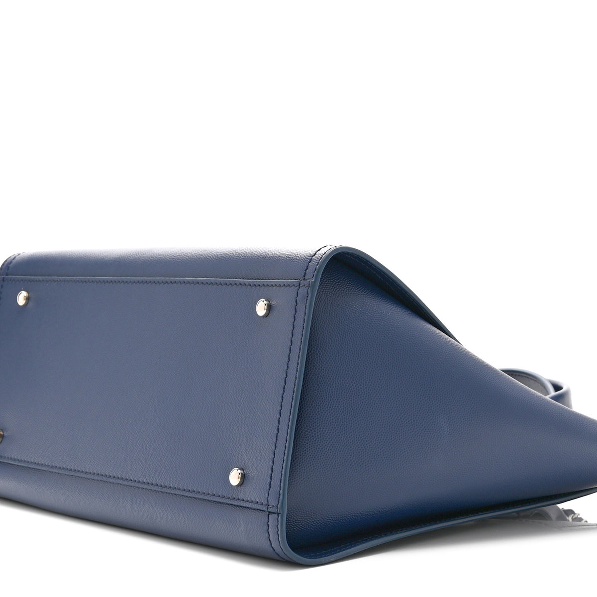 Caviar Small Studded Deauville Tote Navy