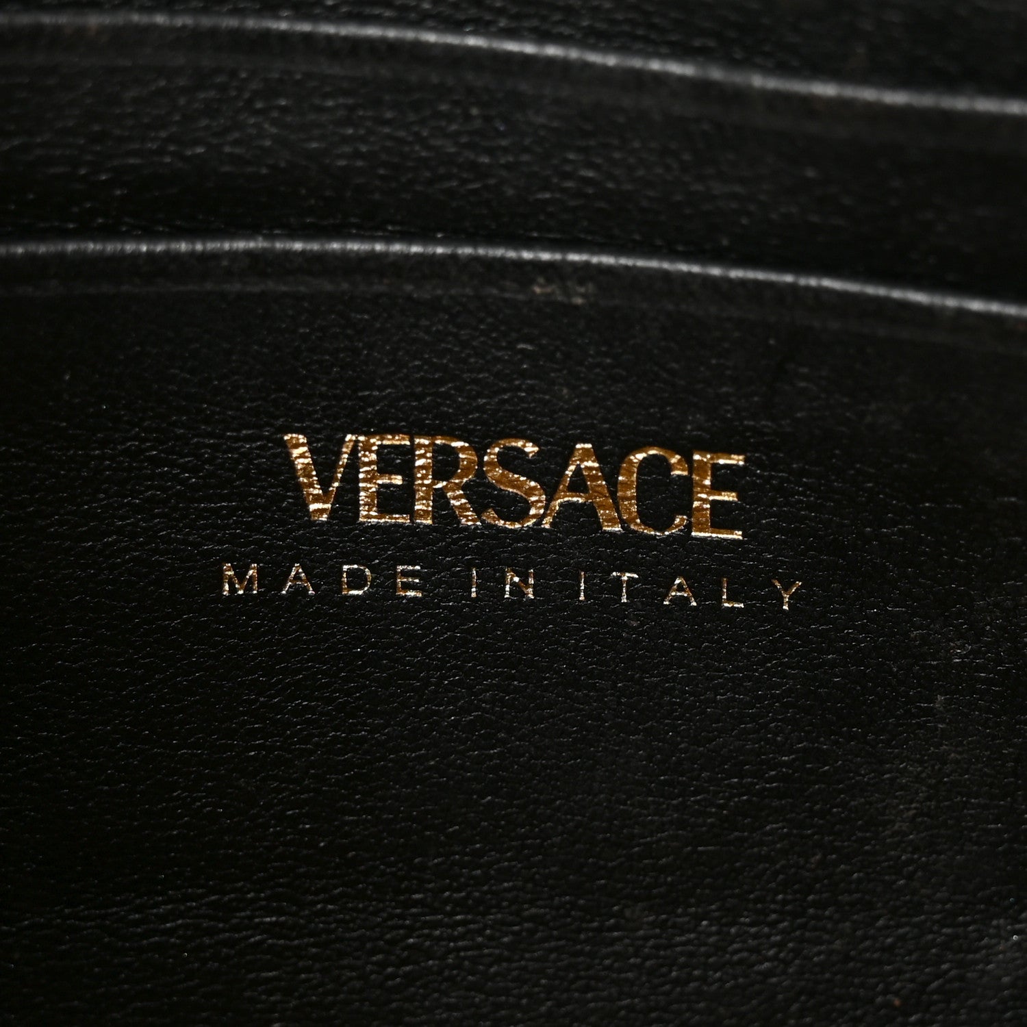 Versace Nappa Quilted Virtus Evening Bag Black 6 of 9