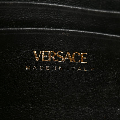 Versace Nappa Quilted Virtus Evening Bag Black 6 of 9
