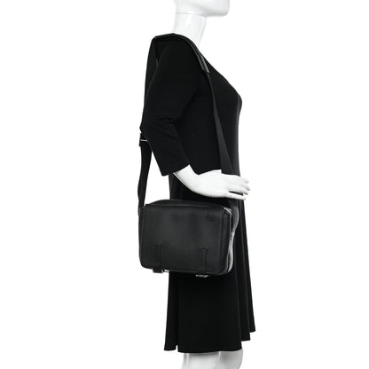 Loewe Soft Grained Calfskin XS Military Messenger Bag Black 2 of 9