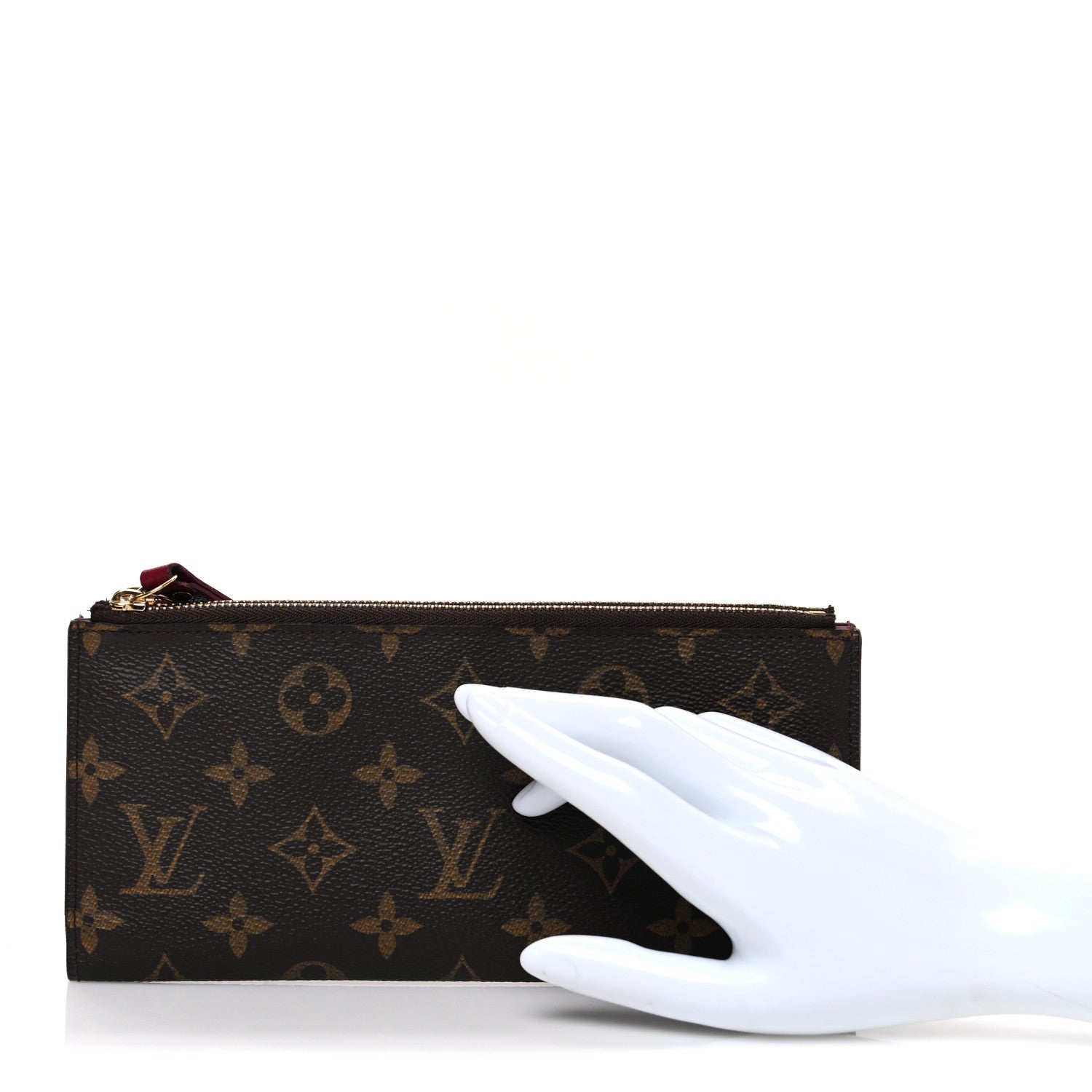 Louis Vuitton Monogram Adele Wallet Fuchsia 2 of 7