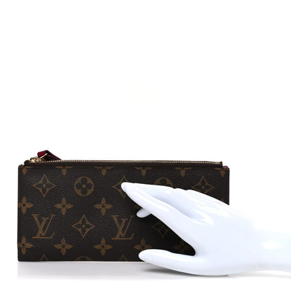 Louis Vuitton Monogram Adele Wallet Fuchsia 2 of 7