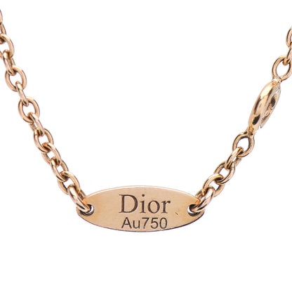 Christian Dior 18K Rose Gold Diamond Pink Opal Rose Des Vents Bracelet 4 of 4