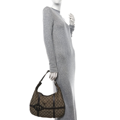 Gucci Monogram GG Royal Hobo Dark Brown 2 of 12