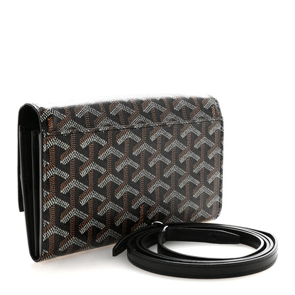 Goyard Goyardine Varenne Continental Wallet Black 4 of 10
