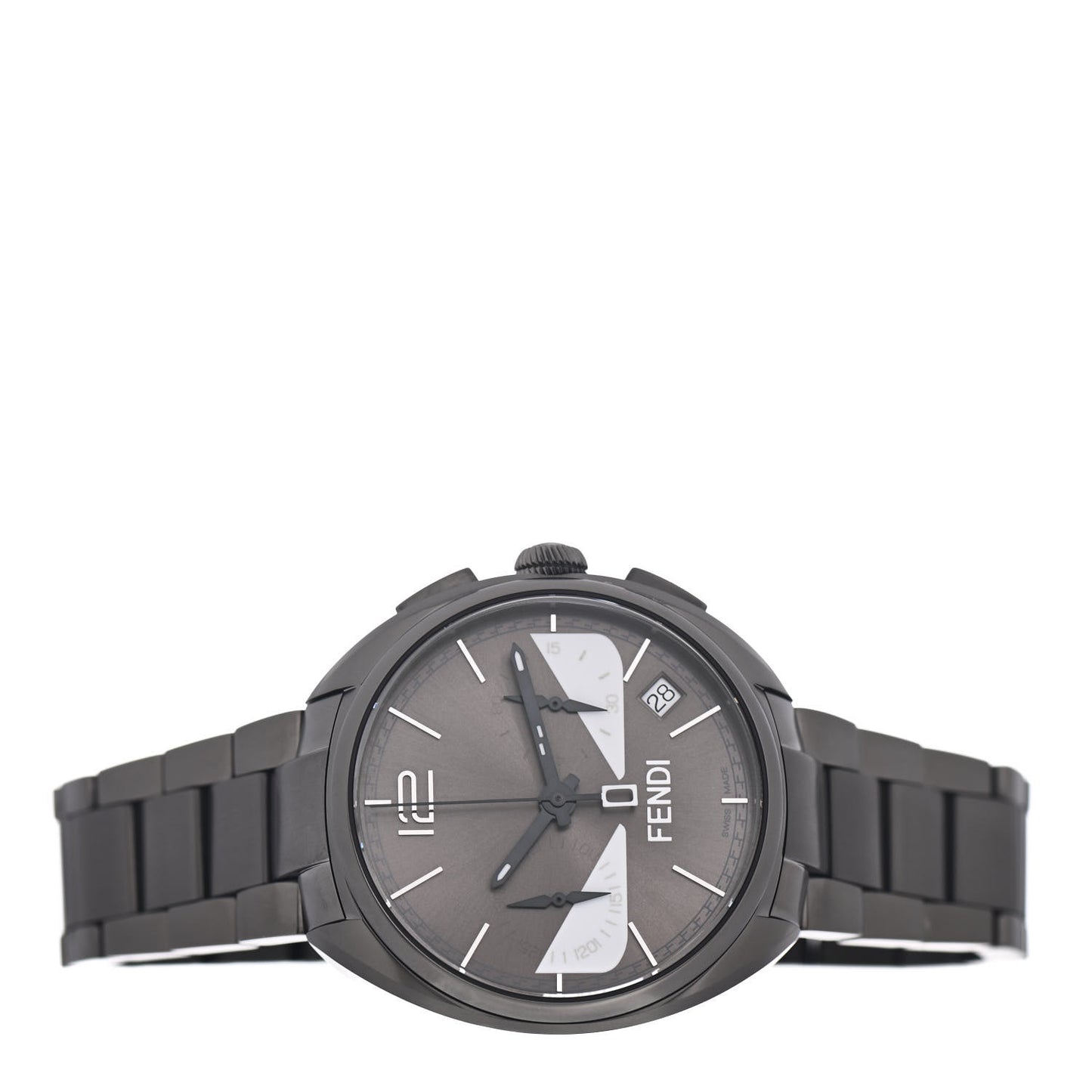 Stainless Steel 40mm Momento Bugs Quartz Watch Grey