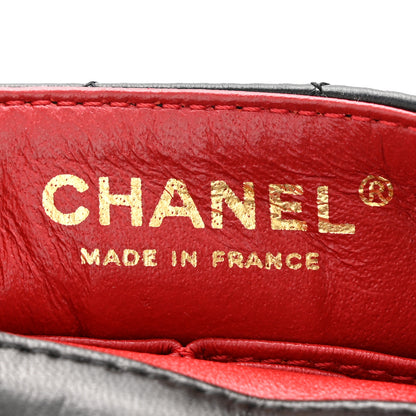 Chanel Lambskin Quilted Extra Mini Square Flap Black 6 of 10