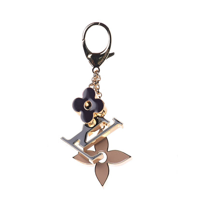 Louis Vuitton Fleur De Monogram Bag Charm Dore 1 of 7