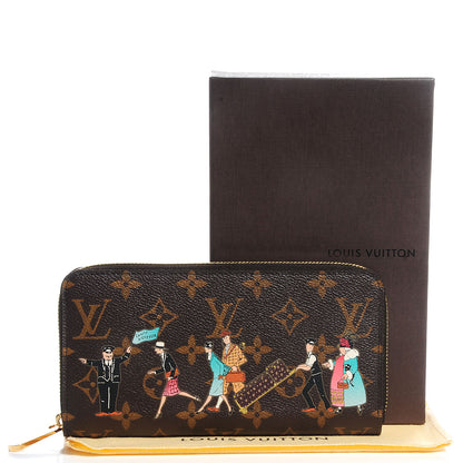 Louis Vuitton Monogram Illustre Zippy Wallet Rose 5 of 8