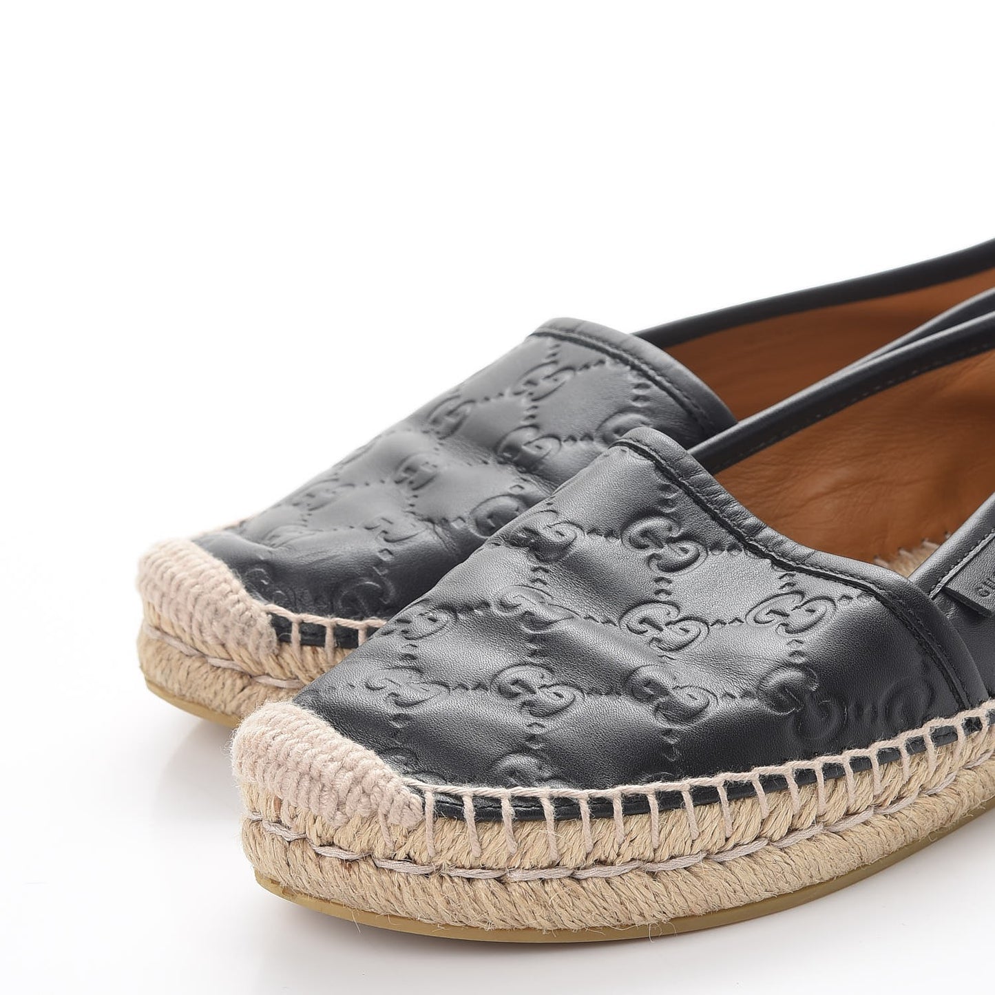 Guccissima Signature Espadrilles 36 Black