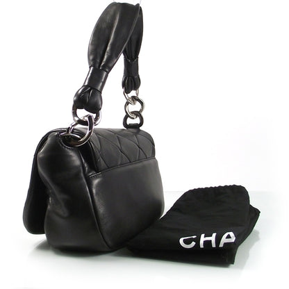 Chanel Lambskin Quilted Flap Black 3 of 9