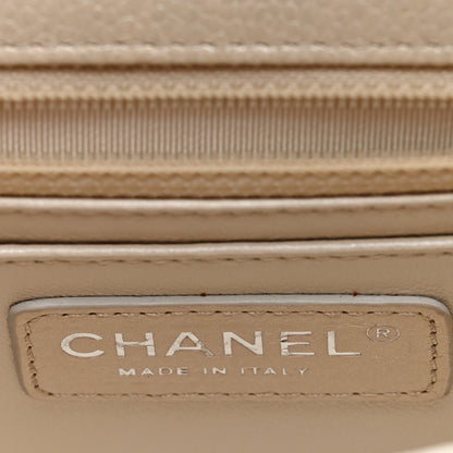 Chanel Iridescent Caviar Quilted Mini Square Flap White 6 of 10