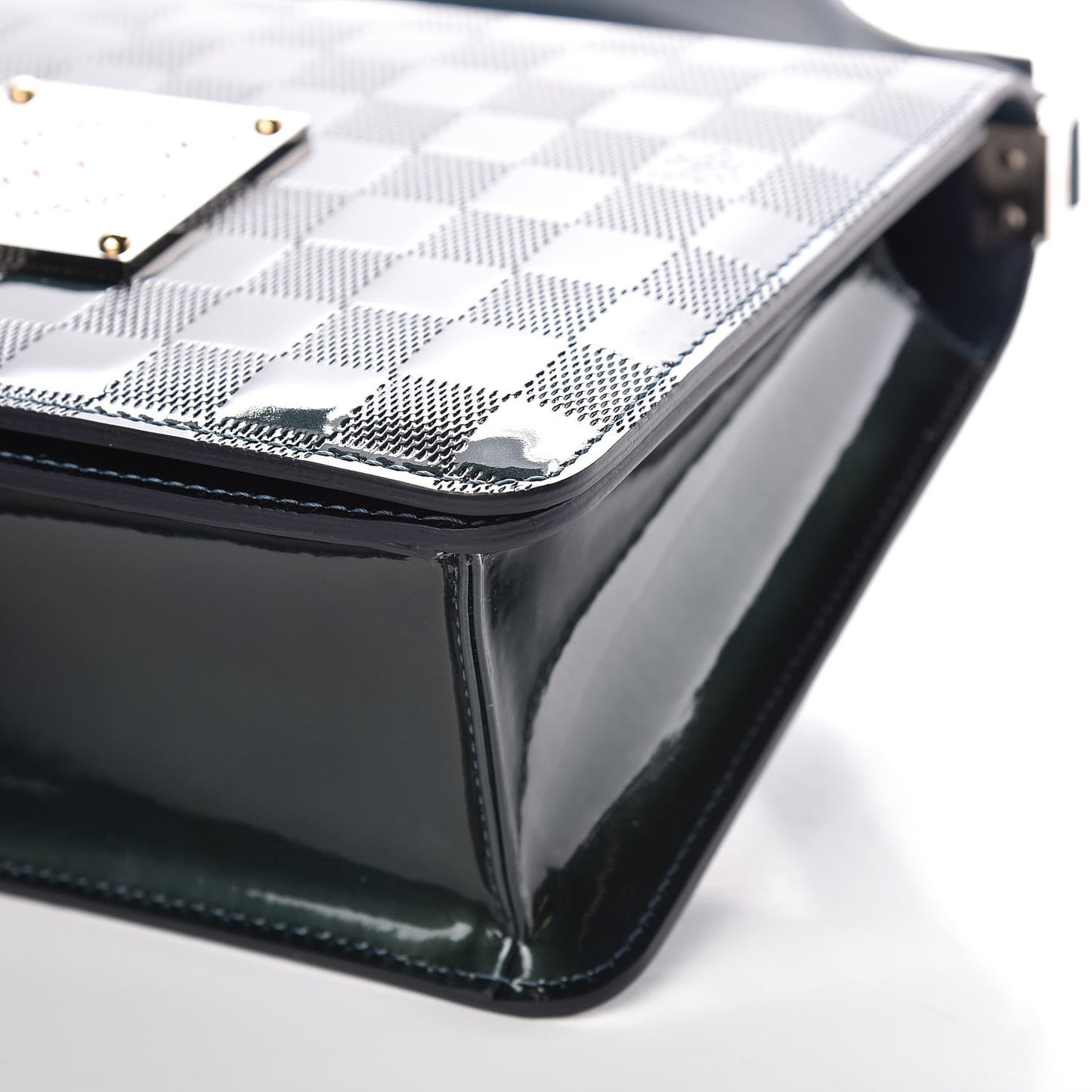 Damier Vernis Cabaret Bag Blue