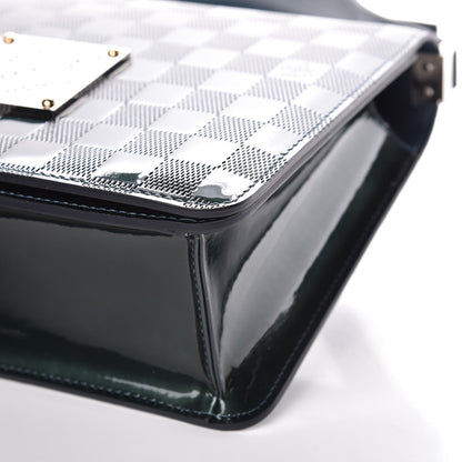Louis Vuitton Damier Vernis Cabaret Bag Blue 8 of 10