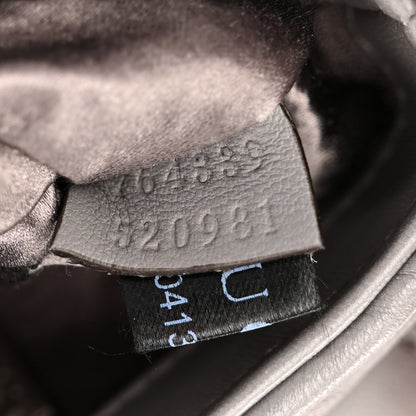 Gucci Nappa Vertical Matelasse Small Maxi Horsebit Chain Shoulder Bag Gray 7 of 10