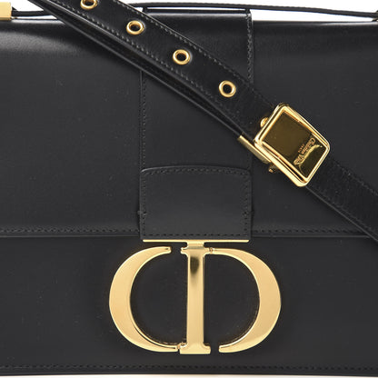 Christian Dior Smooth Calfskin 30 Montaigne Flap Bag Black 8 of 8