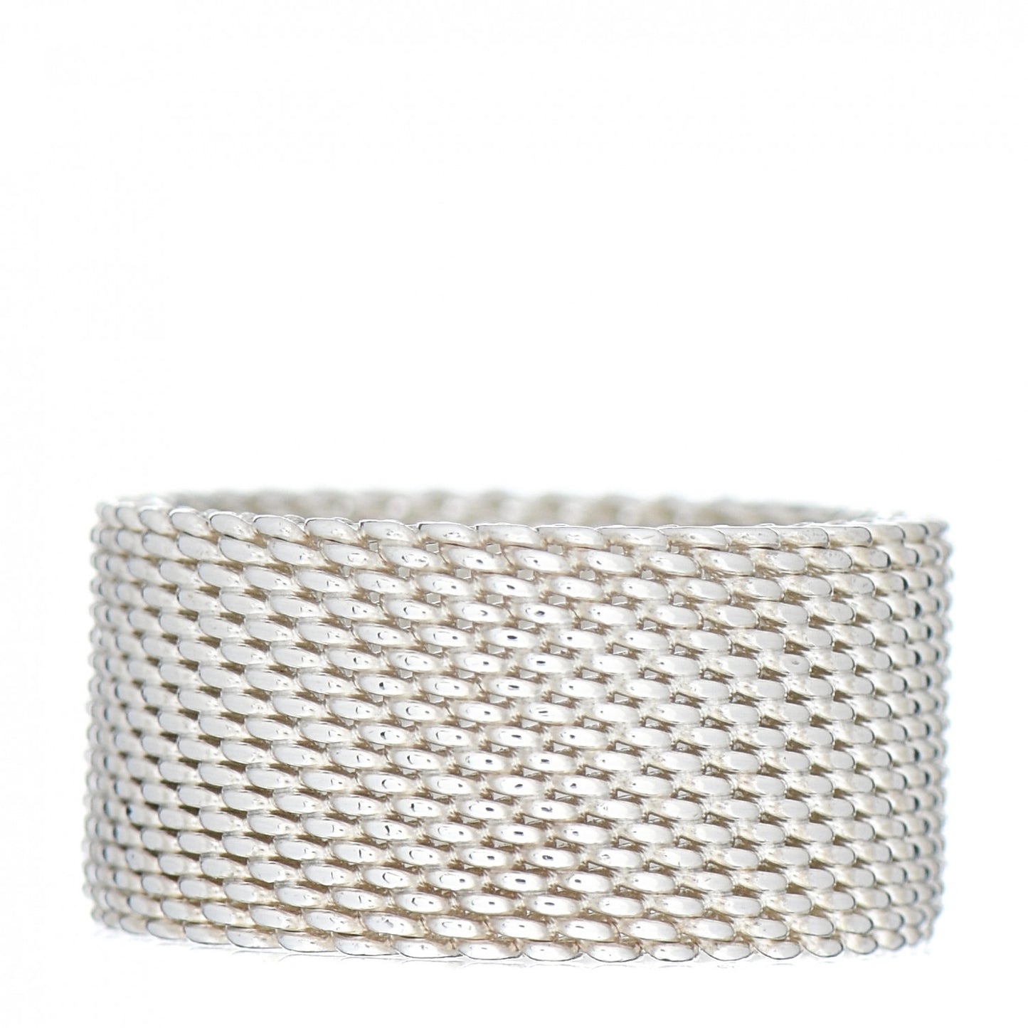 Sterling Silver Somerset Mesh Ring 49 4.75