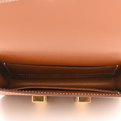 Hermes Evercolor Constance Slim Wallet Gold 13 of 18