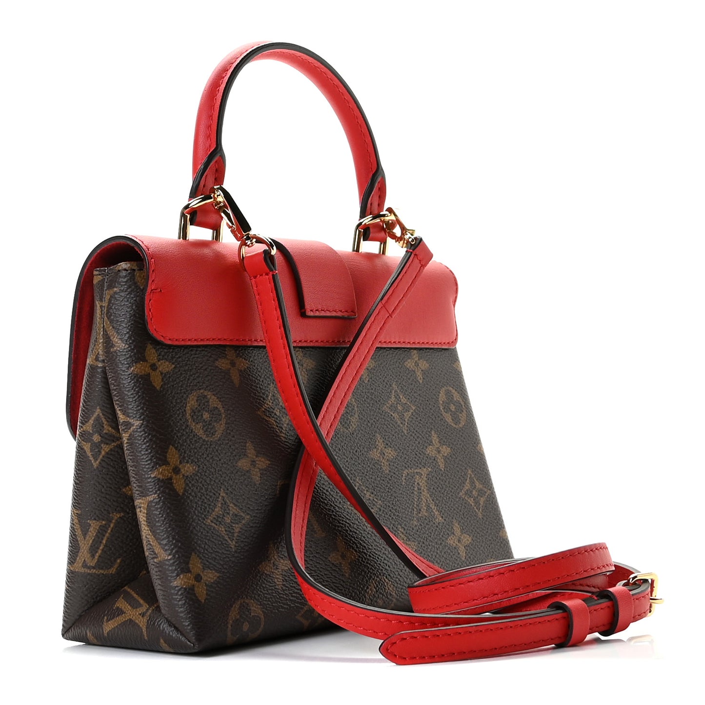 Monogram Locky BB Coquelicot