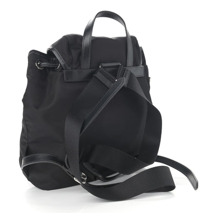 Prada Tessuto Nylon Vitello Backpack Black 3 of 11