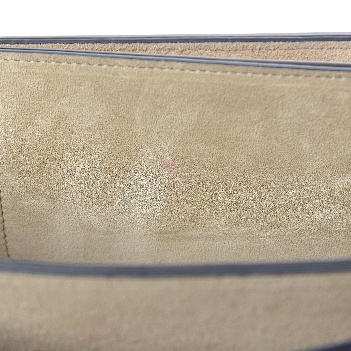 Suede Calfskin Small Faye Shoulder Bag Black
