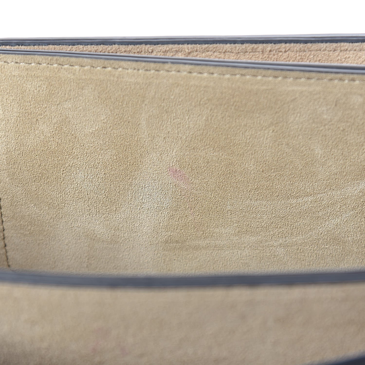 Chloe Suede Calfskin Small Faye Shoulder Bag Black 8 of 11