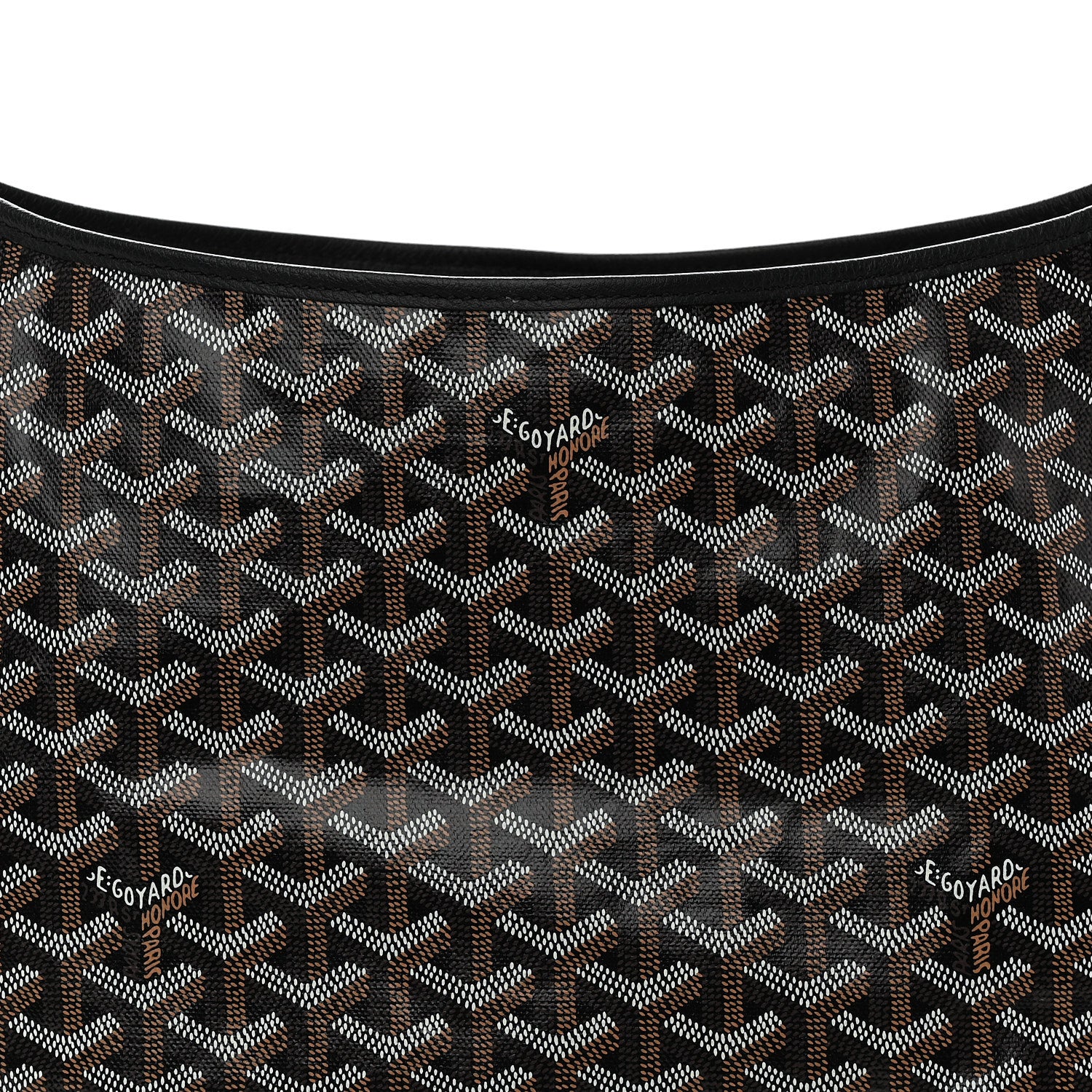 Goyard Goyardine Boheme Hobo Black 9 of 12