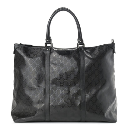Gucci Imprime Monogram Medium Joy Tote Bag Black 1 of 17