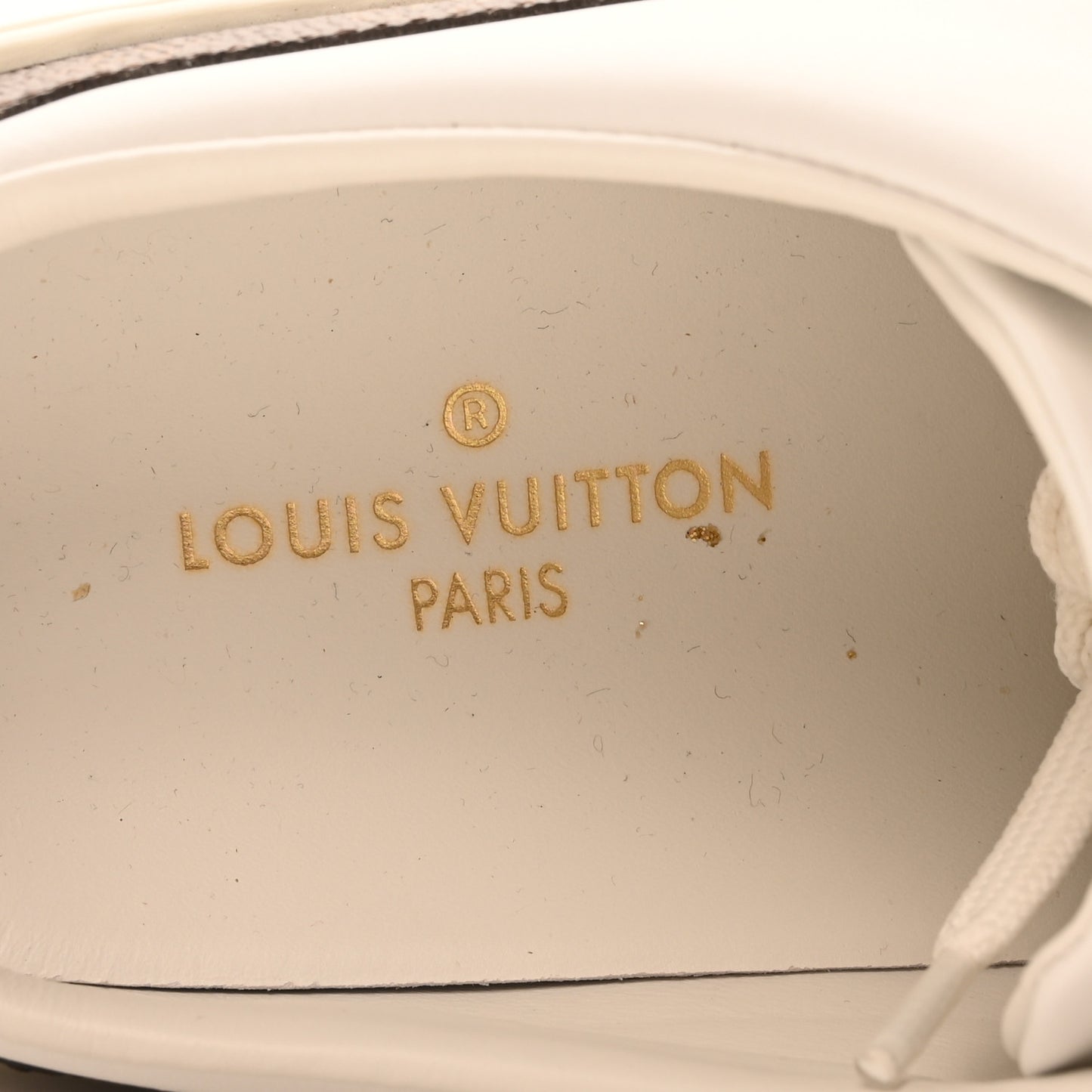 Monogram Womens Stellar Open Back Sneakers 39.5 White