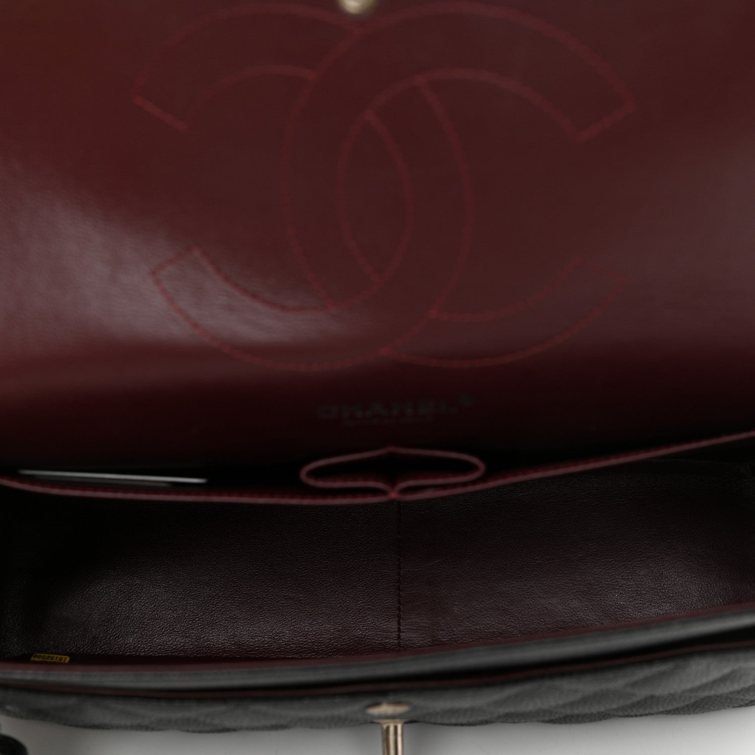 Chanel Caviar Quilted Jumbo Double Flap Black 5 of 11