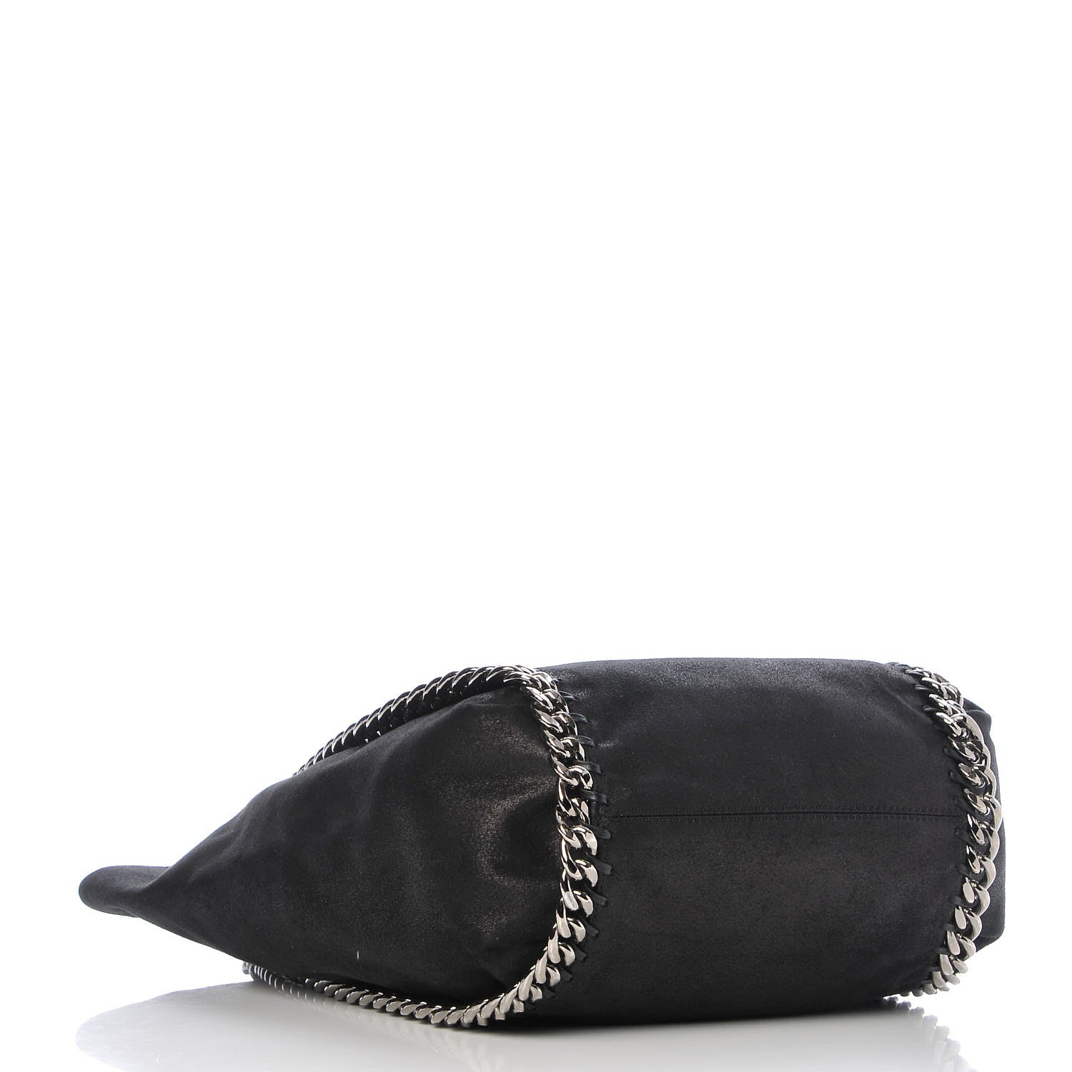 Stella McCartney Shaggy Deer Chain Falabella Tote Black 4 of 6