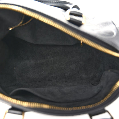 Louis Vuitton Empreinte Monogram Giant Speedy Bandouliere 25 Black 5 of 10