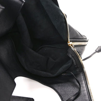 Tom Ford Ramskin Large Alix Padlock Zip Shoulder Bag Black 5 of 8