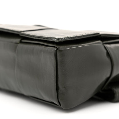 Bottega Veneta Paper Calfskin Intrecciato Cassette Belt Bag Crocodile 10 of 11