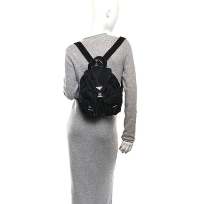 Prada Tessuto Nylon Vela Small Backpack Black 2 of 10