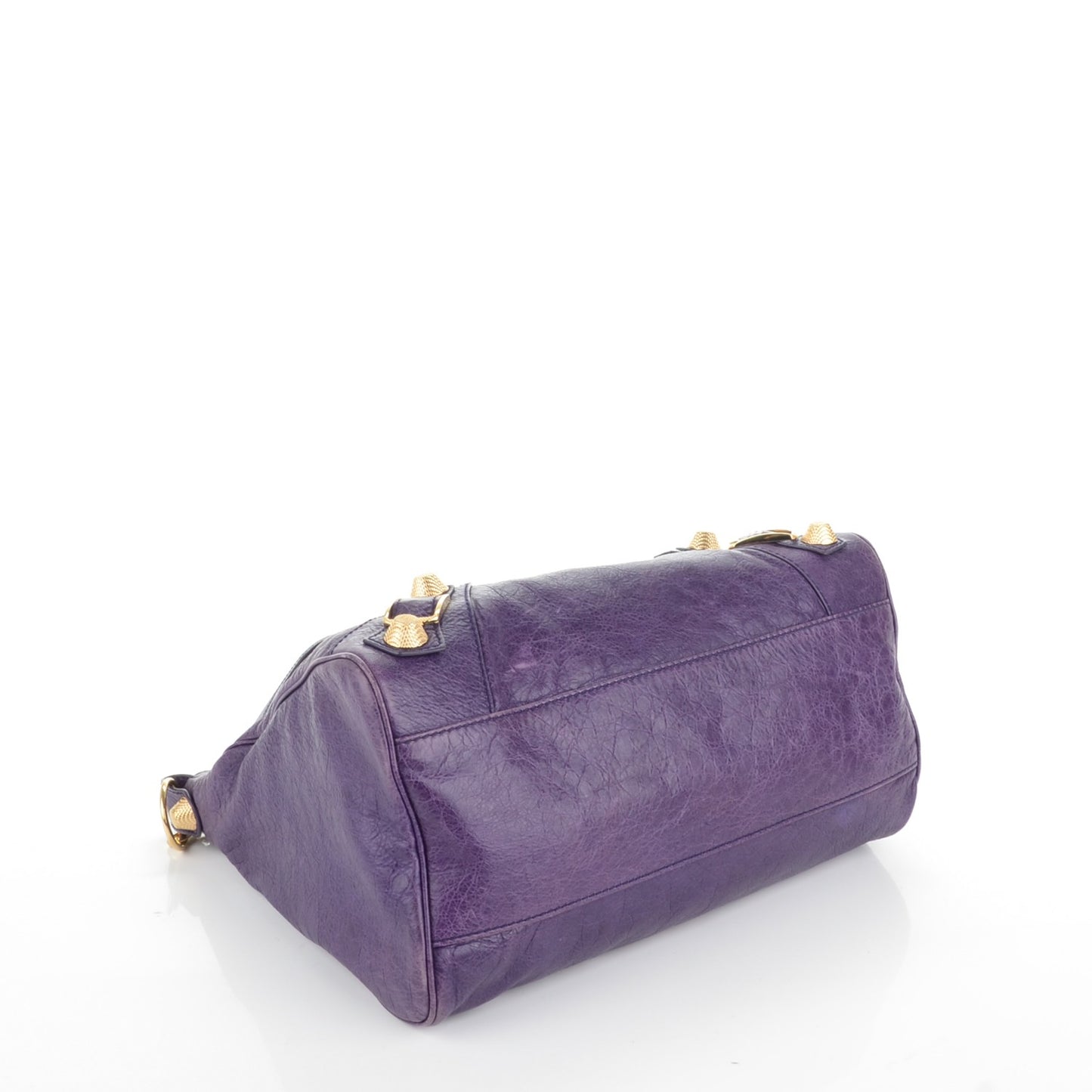Agneau Giant 21 Gold Hardware Velo Dark Violet