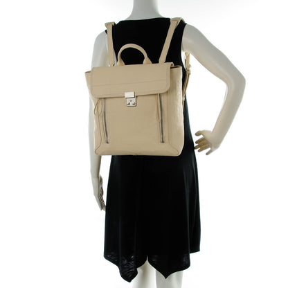 3.1 Phillip Lim 3.1 Textured Calfskin Pashli Backpack Milk 2 of 8