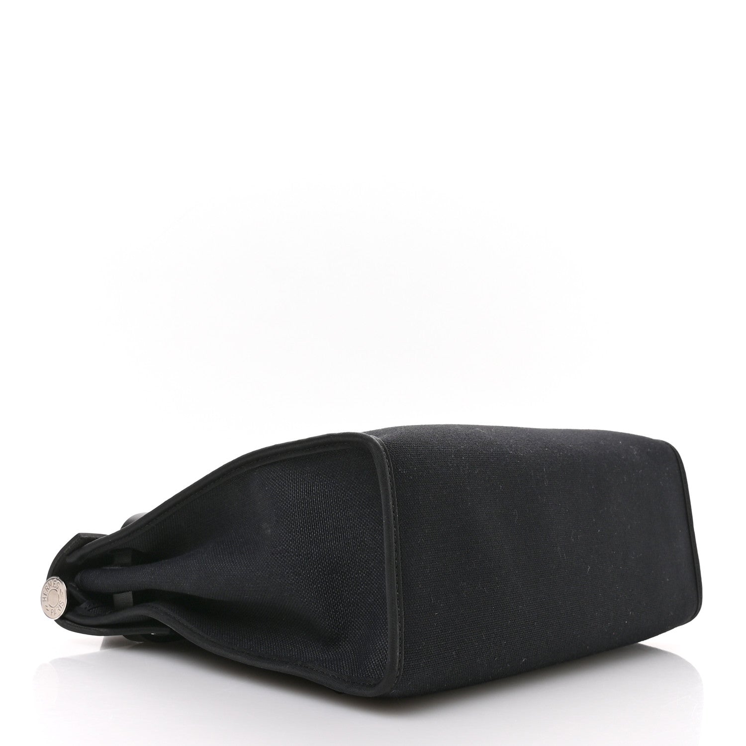 Hermes Military Toile Vache Hunter Herbag Zip PM 31 Black 5 of 12