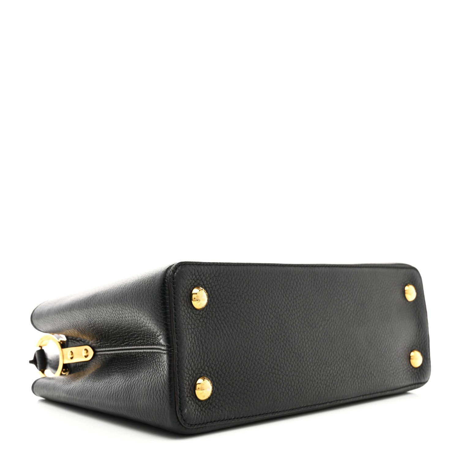 Louis Vuitton Taurillon Capucines PM Black 4 of 14