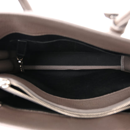 Saint Laurent Grained Calfskin Small Sac De Jour Fog 5 of 14