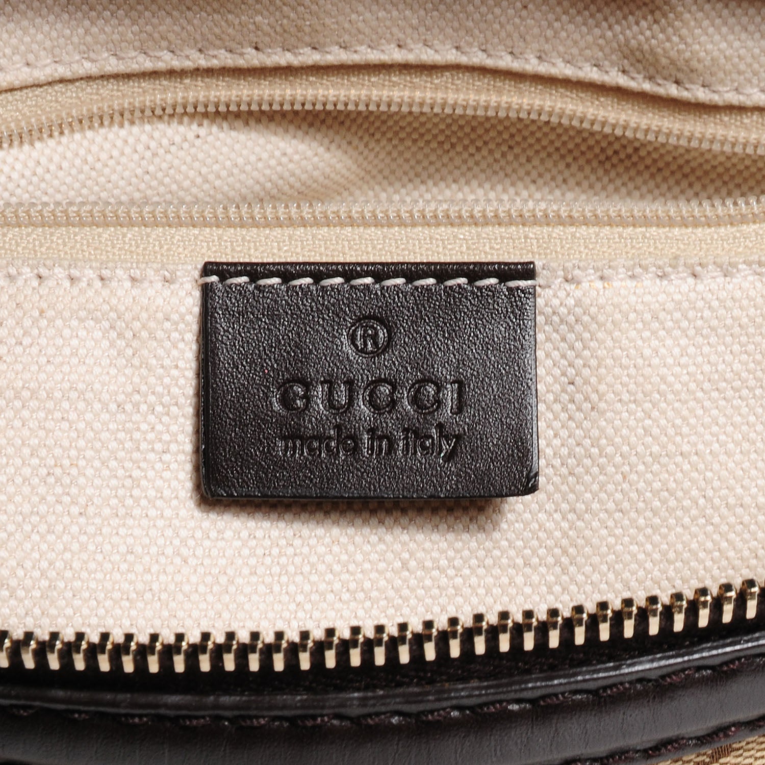Gucci Monogram Sukey Medium Top Handle Brown 6 of 8
