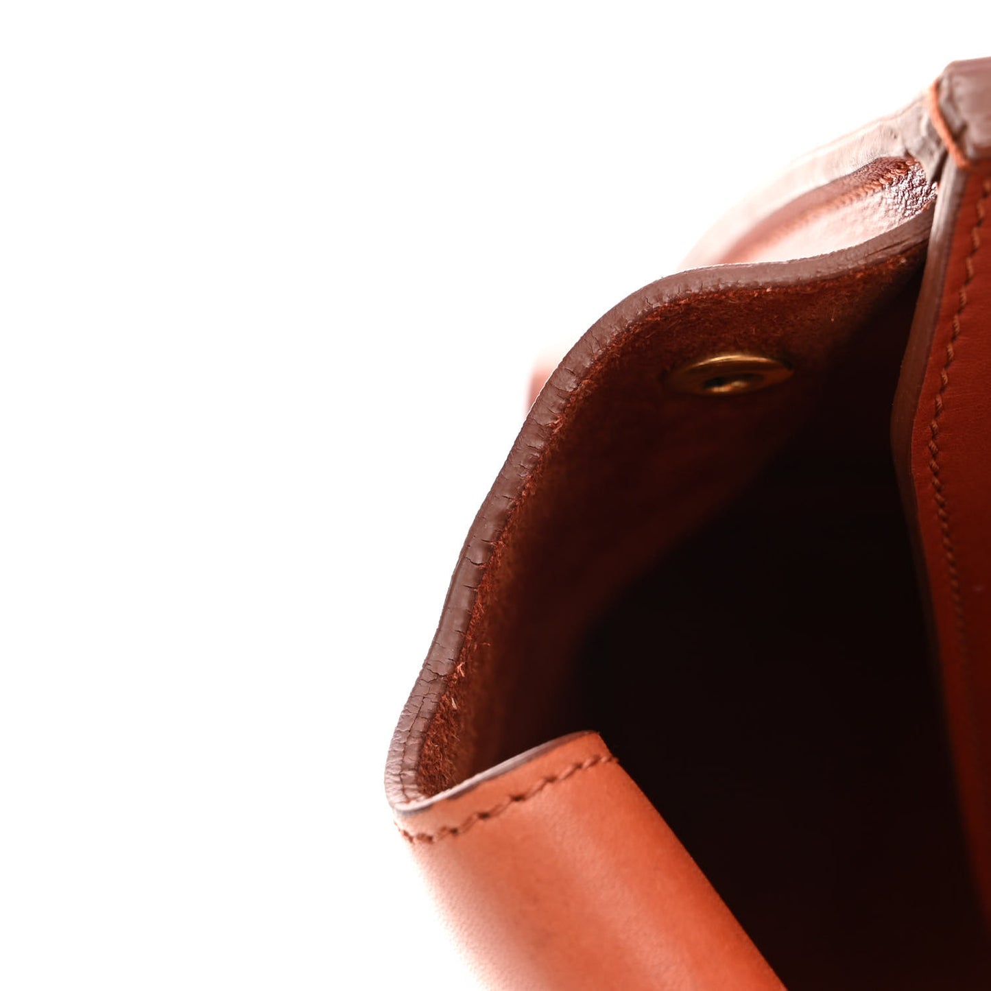 Natural Calfskin Small Tie Knot Tote Tan